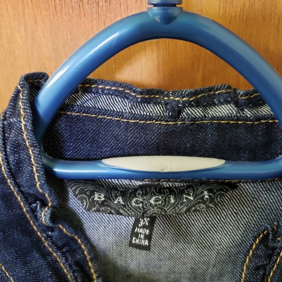 Dressy denim jacket. Size 3X - Picture 2 of 6